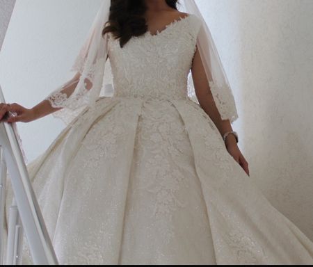 Traumhaftes Prinzessin Brautkleid Gr. 38
