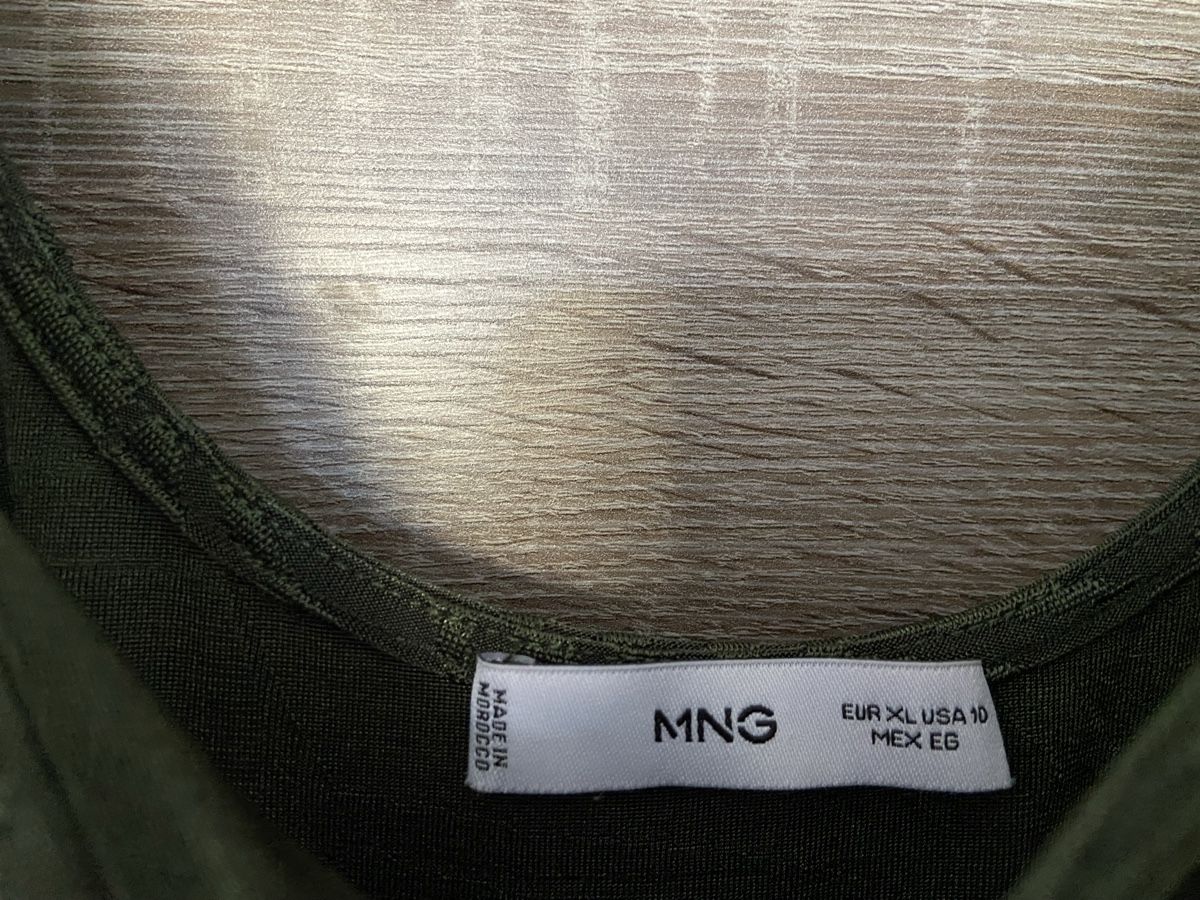 Mango Kleider: Mango robe XL verte – Neu (gemäss Beschreibung) aus Bossonnens von Ylangsoleil 2