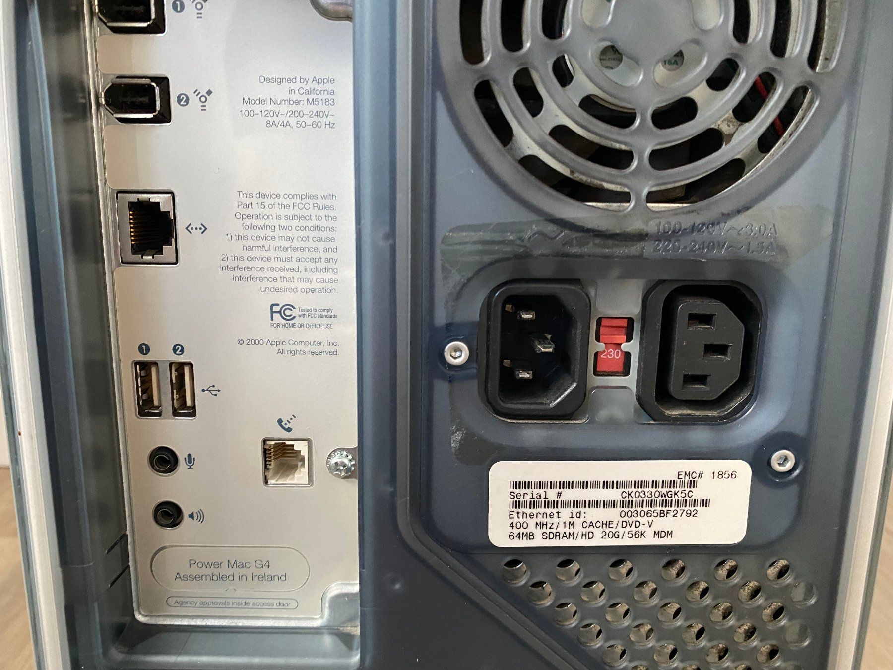 Apple PC: Apple Power Mac G4 400 MHz Graphite defekt – Difettoso da Wetzikon ZH venduto da BackToRetro 3
