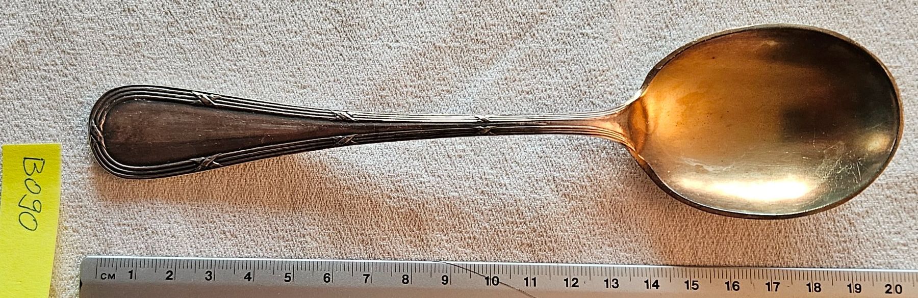 Löffel: Löffel von SOCDOR Genf, mit Widmung – Gebraucht aus Küsnacht ZH von scholli58