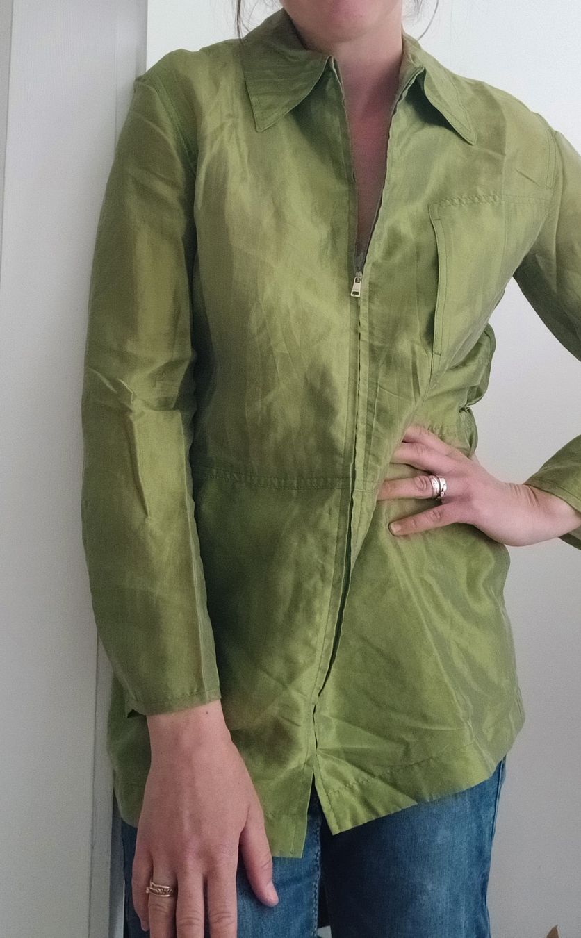 Marc Cain Camicette: Marc Cain Collection Silk Blazer Blouse Size N2 – Nuovo (secondo la descrizione) da Wil SG venduto da tre_g2l7 8