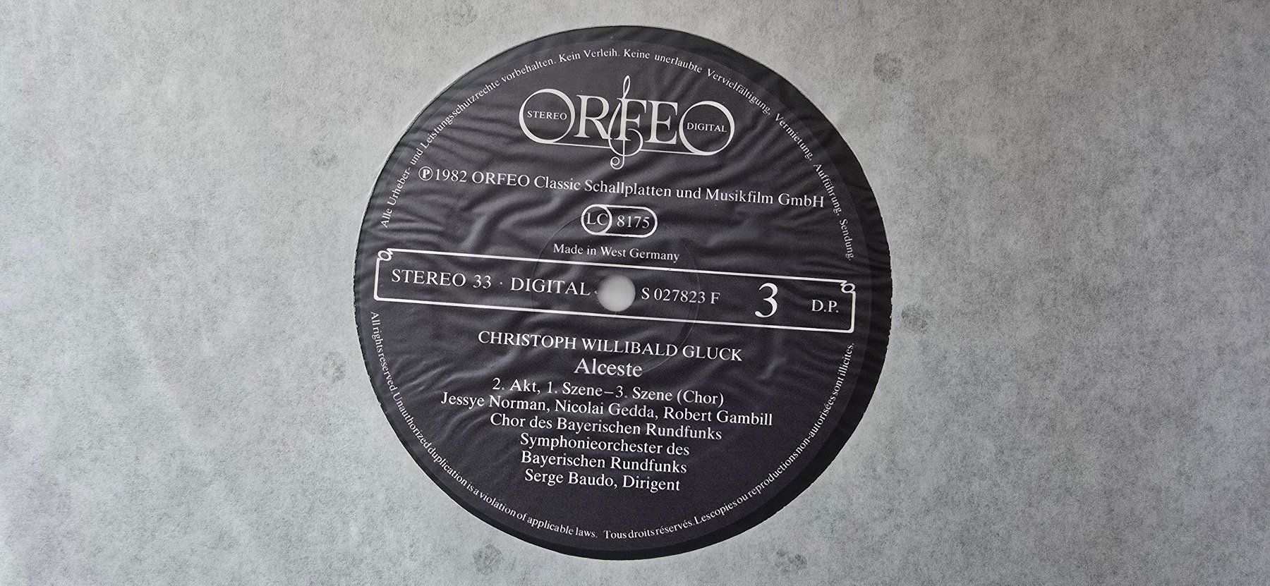 Dischi in vinile: GLUCK : Alceste - Jessye Norman / DMM Orfeo – Usato da La Tour de Peilz venduto da Helvetica-Raw 4