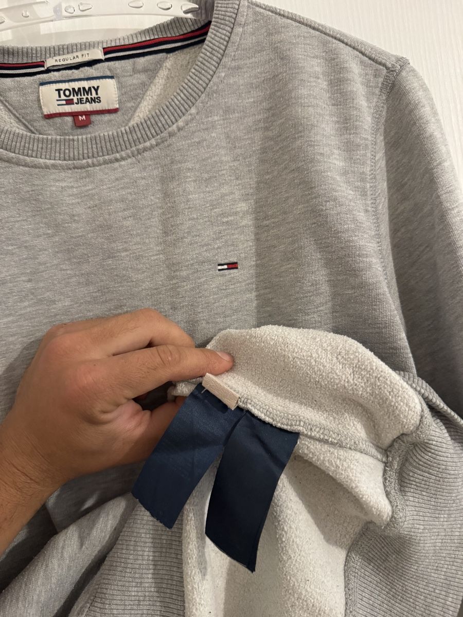 Tommy Hilfiger Maglioni & Felpe: Tommy Hilfiger Herren Pullover, Grau, Grösse M, classic – Usato da Wetzikon ZH venduto da Jan_wojt 3