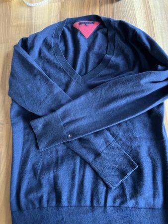 Pulli Tommy Hilfiger dunkelblau Gr. XL