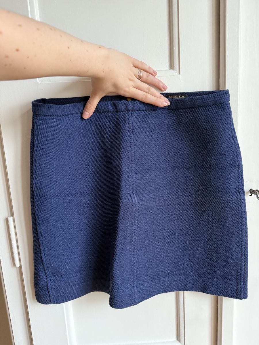 Massimo Dutti Gonne: Blue wool skirt - Massimo Dutti - Size 40 – Usato da Genève venduto da jul_5xsn 2
