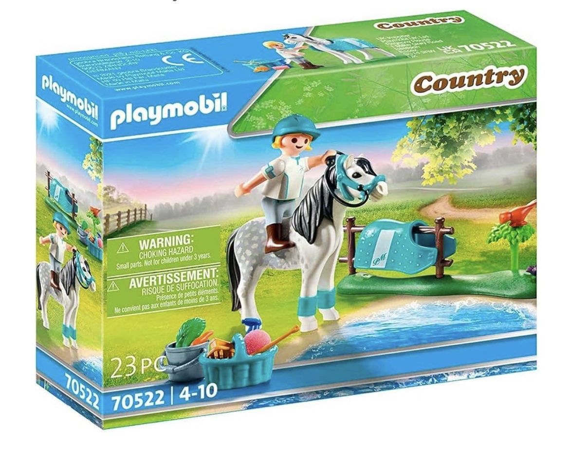 Playmobil Spielzeuge: Playmobil Pony mit Mädchen 70522 – Gebraucht aus Riedholz von Elch121