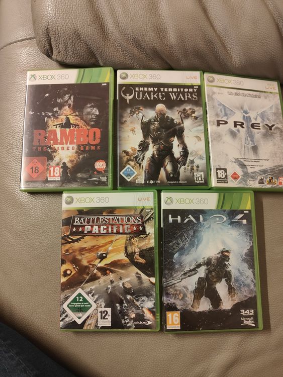 5x Xbox 360 Action Game Top Zustand! Kaufen auf Ricardo