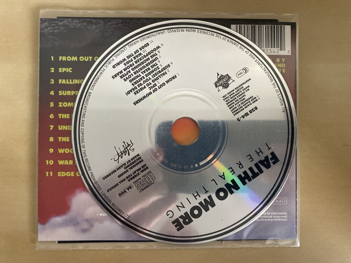 CD: Faith No More - The Real Thing – Usato da Aarau venduto da AVO99 1