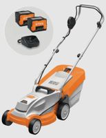 Stihl Akku-Rasenmäher mit 2 Akkus