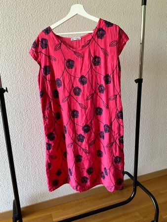 Kleid 100% Leinen Gr. XL