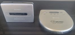 Sony CD und Kassette walkman