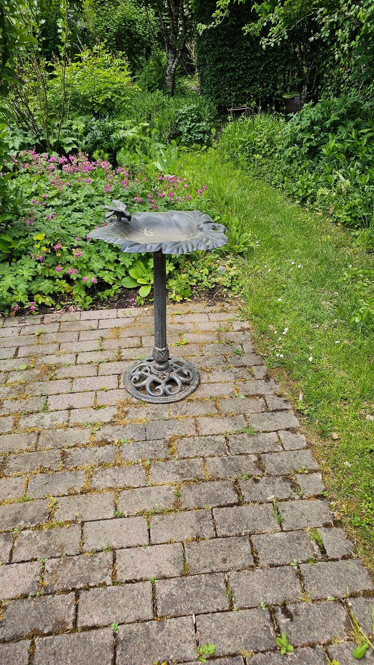 Stagni & Fontane ornamentali: Vogeltränke aus Stahl – Usato da Zürich venduto da cla_76ww