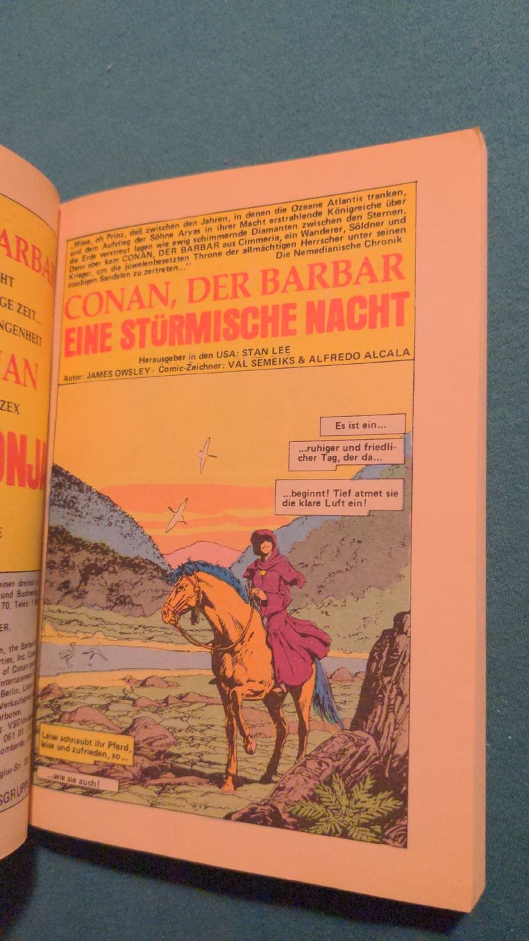 Fumetti: Conan der Barbar Nr. 27 - Marvel Superhelden-Taschenbuch – Usato da Niederscherli venduto da Mon_Art 4