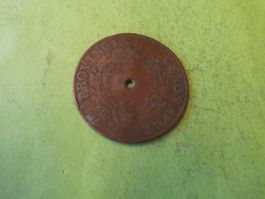 Argentinien Buenos Aires 1853, 2 Centavos