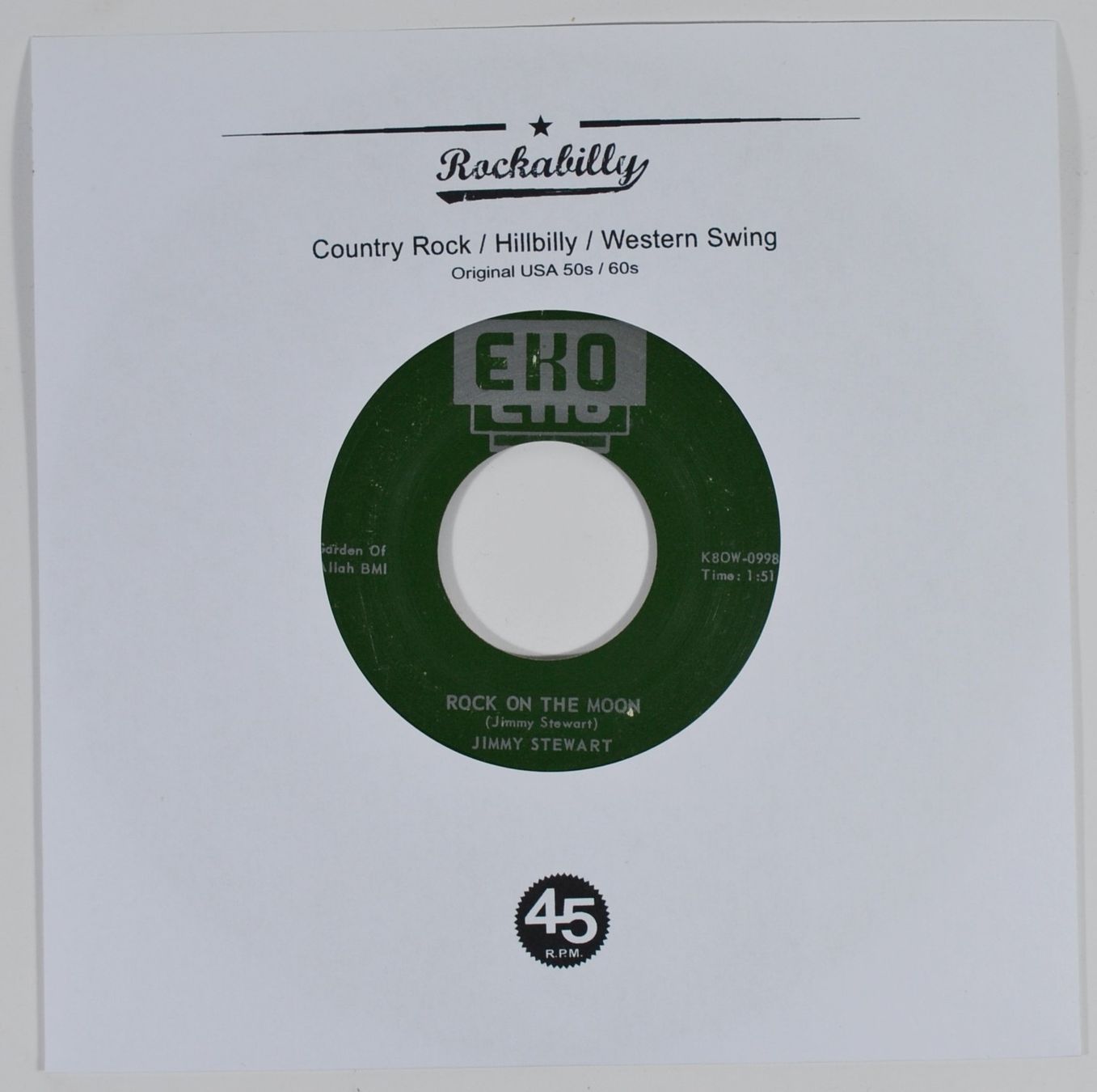 Dischi in vinile: Single: JIMMY STEWART - Rock On The Moon /Please Be Mine – Nuovo (secondo la descrizione) da Frenkendorf venduto da Yard-Sale-2000
