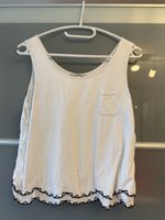 Weisses Sommertop Damen, Gr. L