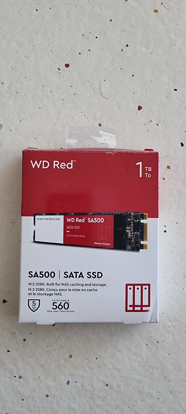 Western Digital Harddisks: WD Red SA500 – Neu (gemäss Beschreibung) aus Stein AG von Dragy77