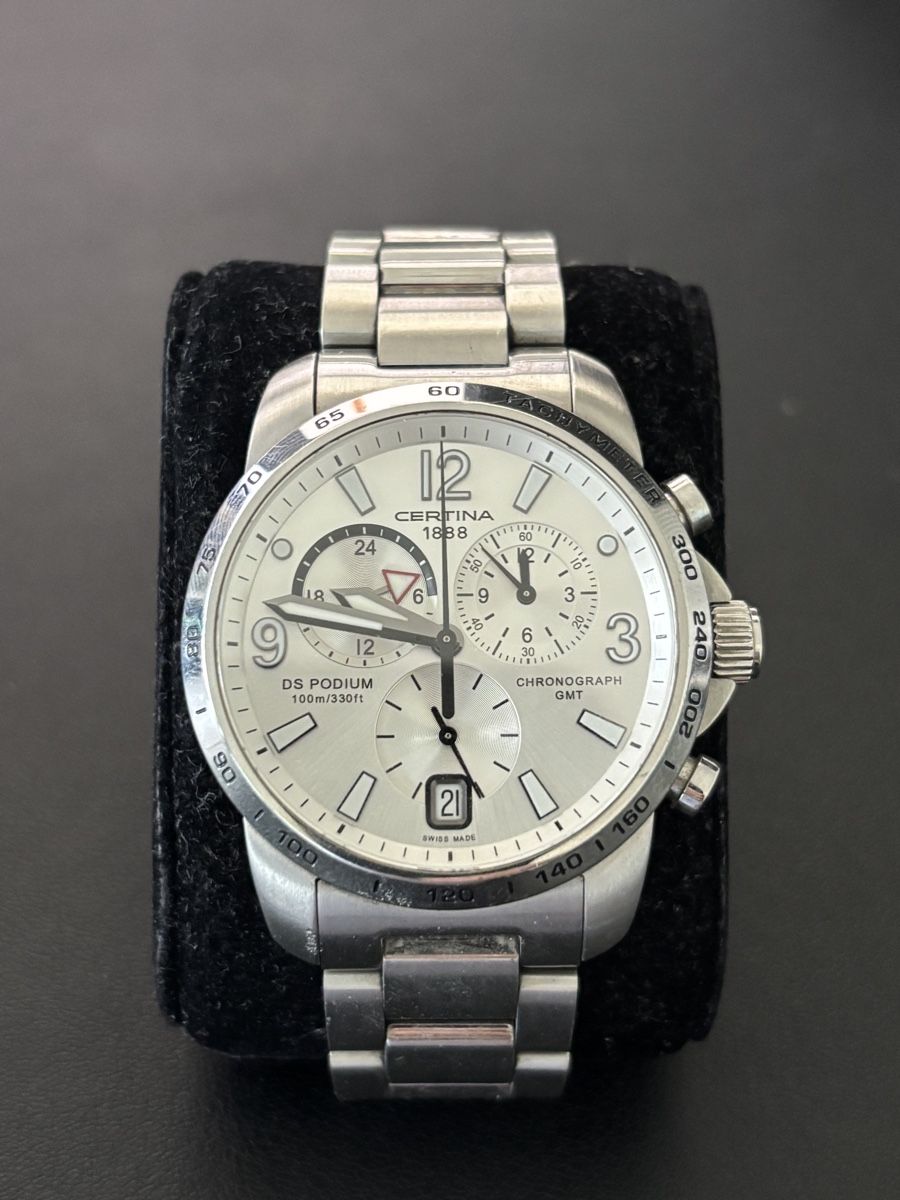 Certina Orologi: Certina DS Podium Chronograph GMT ab. 1 CHF – Usato da Mellingen venduto da Guilhermefurlan