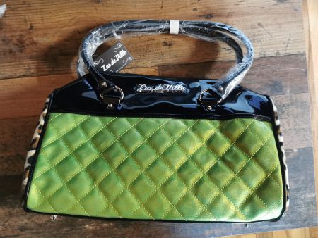 Lux de Ville Atomic Tote Lime Green *NEU* Handtasche Grün