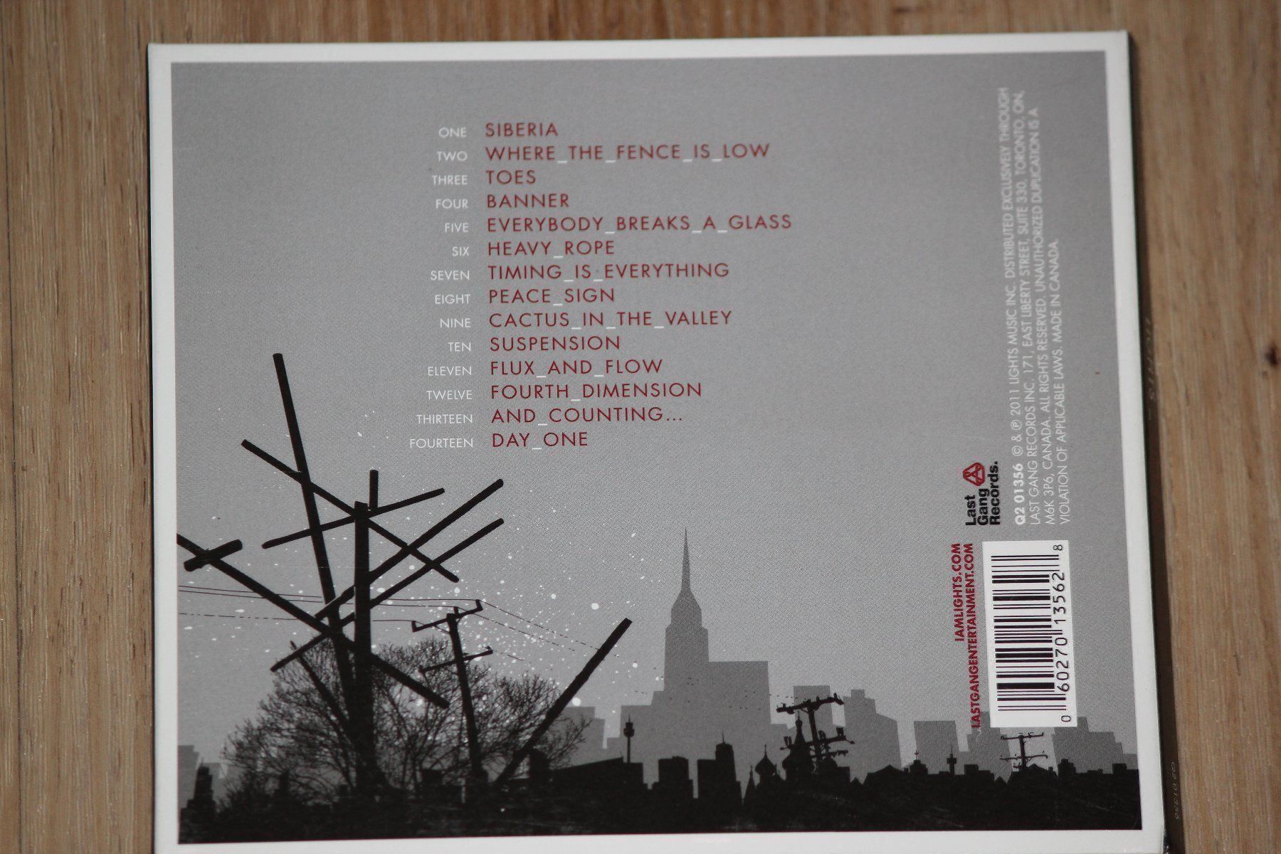 CD: LIGHTS - Siberia – Nuovo (secondo la descrizione) da Wichtrach venduto da LuckyLuke69 1