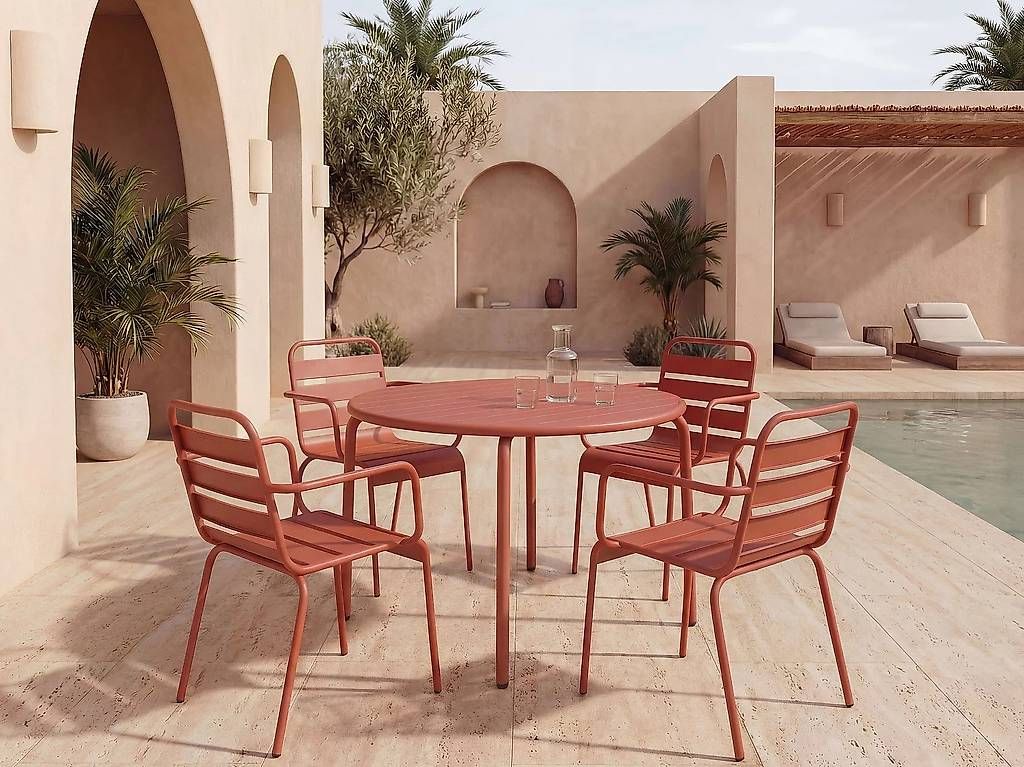 Tischset: TABLE RONDE DE JARDIN – Gebraucht aus Les Avanchets von jeanlapin 2