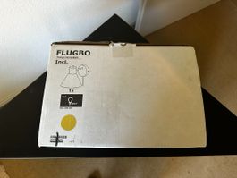 IKEA FLUGBO – Applique murale laiton et verre – Neuve