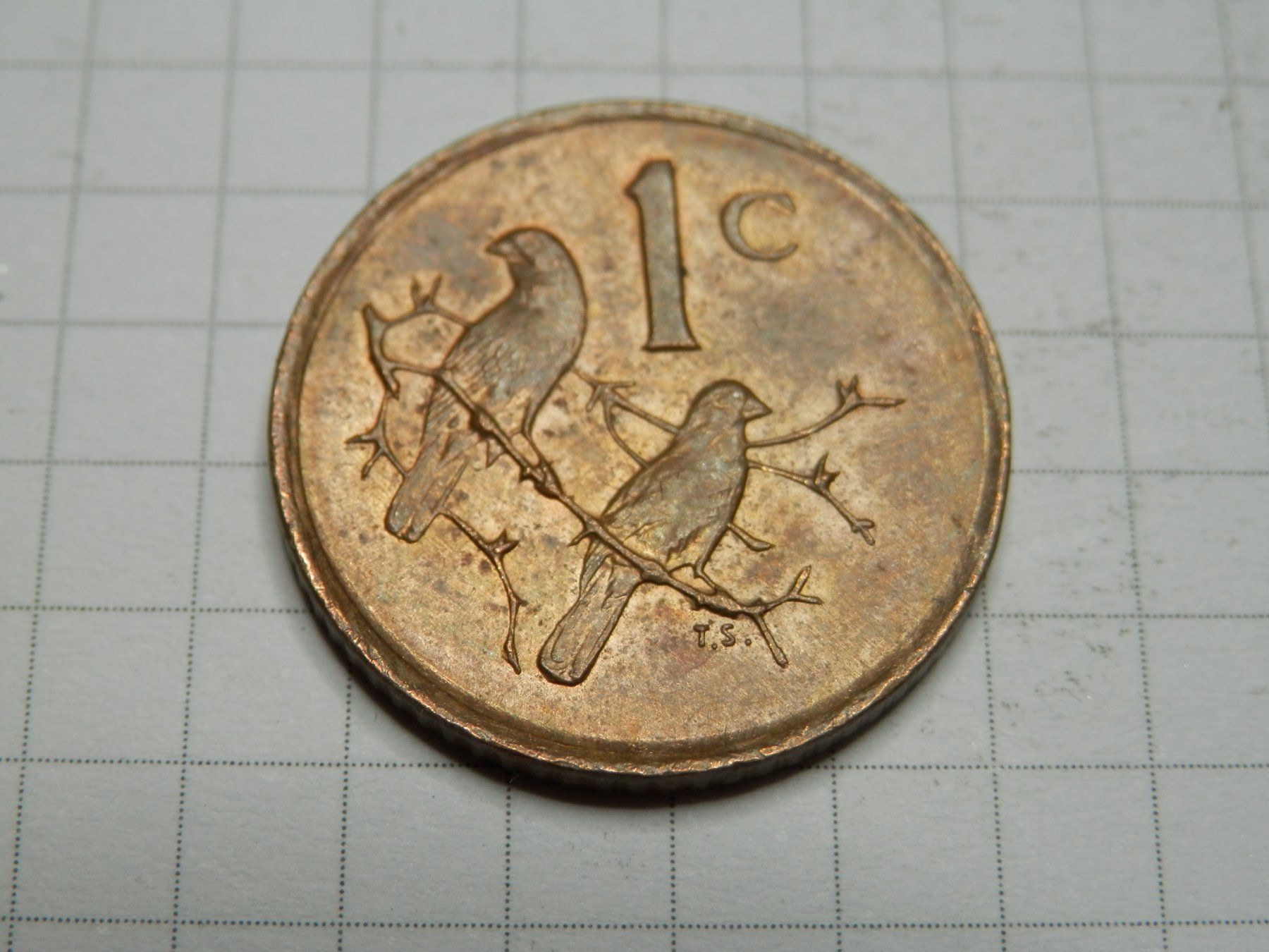 Alle Münzen: Südafrika  1 Cent, 1983 – Gebraucht aus Weiach von weiach81