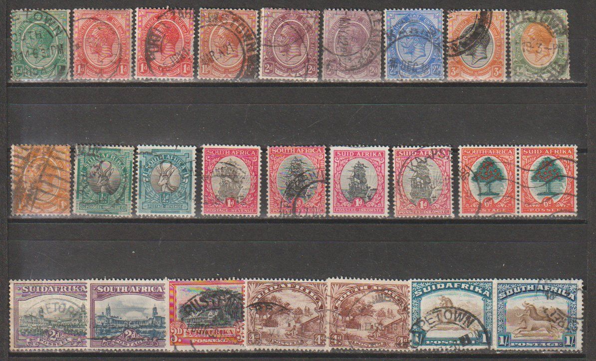 Tutti i francobolli: Afrique du Sud 1964-1970 – Usato da Crans-Montana venduto da kira56