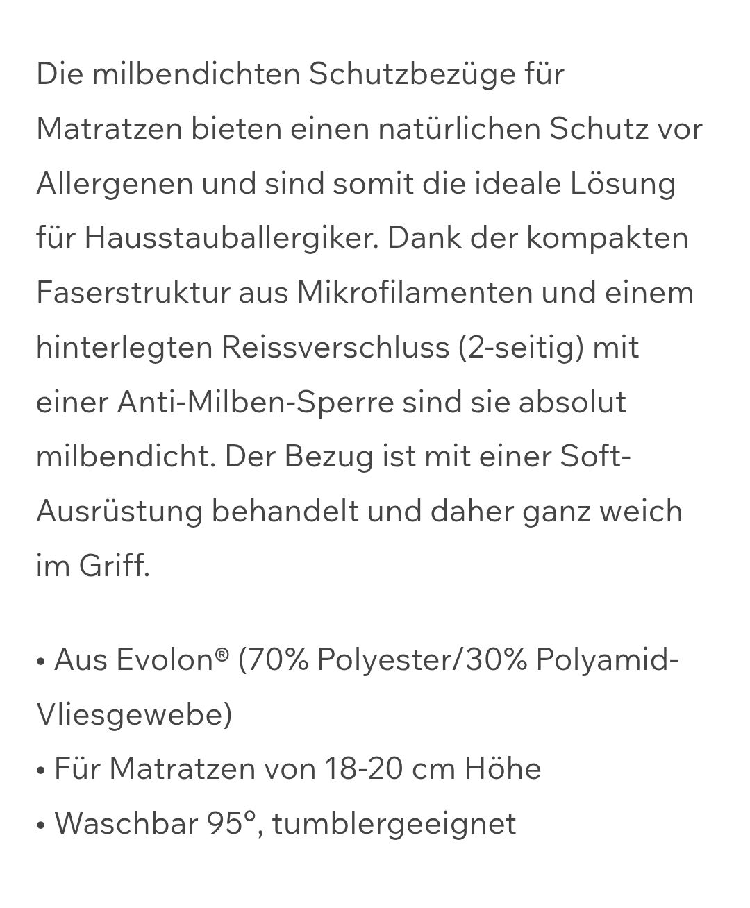 Materassi: Matratzen Milbenschutzbezug  – Usato da Oberbüren venduto da Skadi_83 1