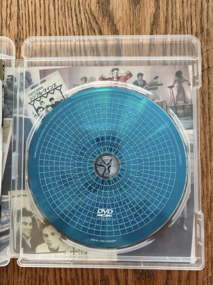 Alle DVDs: Simple Minds: Live Glasgow DVD (2014) – Neu (gemäss Beschreibung) aus Hünenberg von Paddels