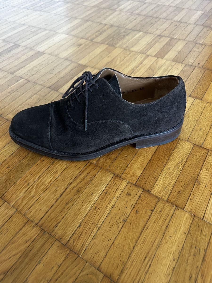 Chaussures hommes: Brown Suede Leather Shoes – D'occasion à Zürich par CBB_ 2