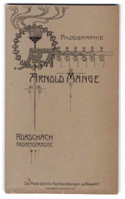 Fotografie &  Plakate: Fotografie Arold Mange, Rorschach, Krone – Gebraucht aus Berlin von bartko-reher