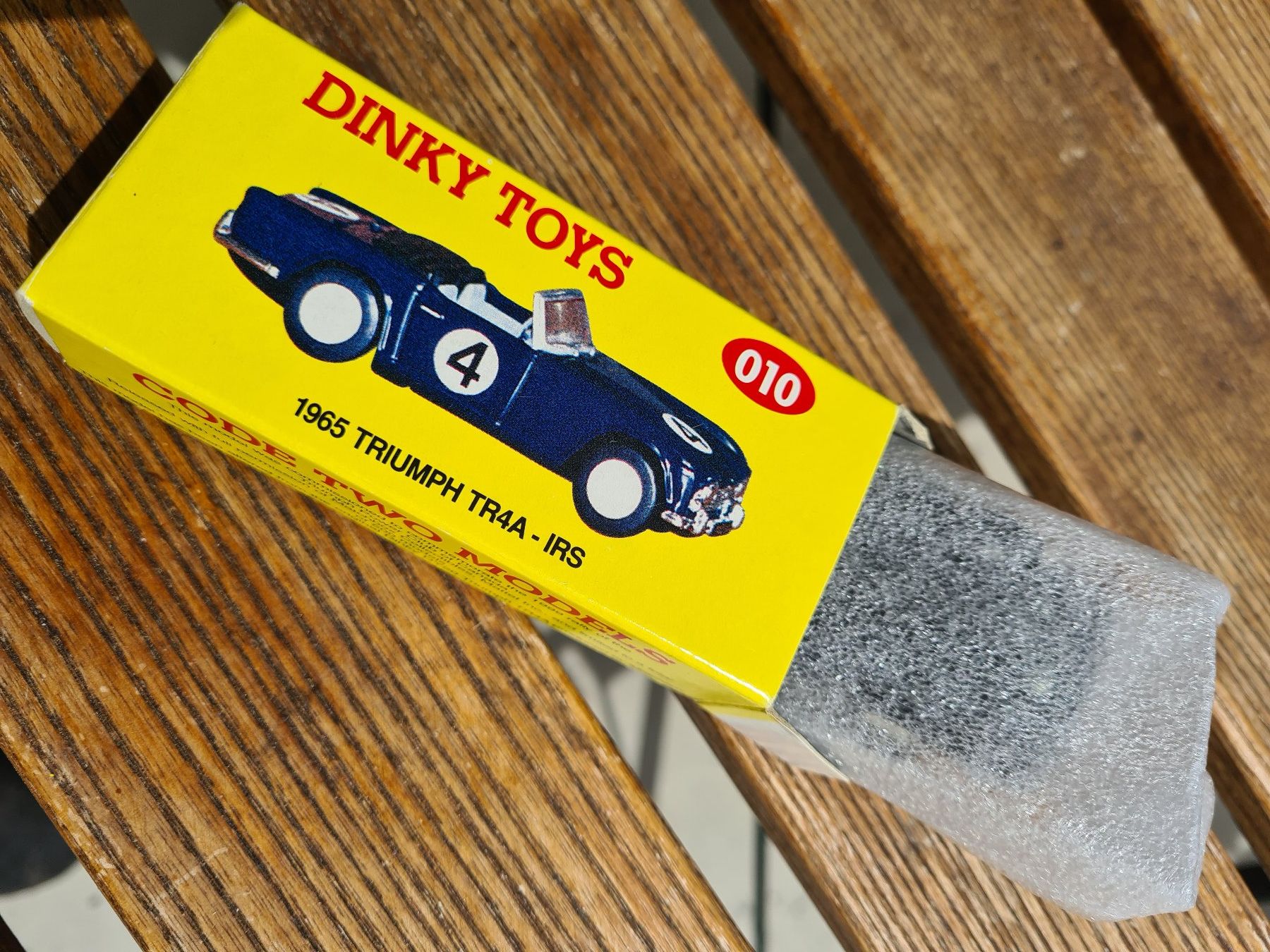 Dinky Toys Modellini d'auto: DINKY TOYS Triumph TR 4A IRS – Usato da Basel venduto da Solarbebop 2