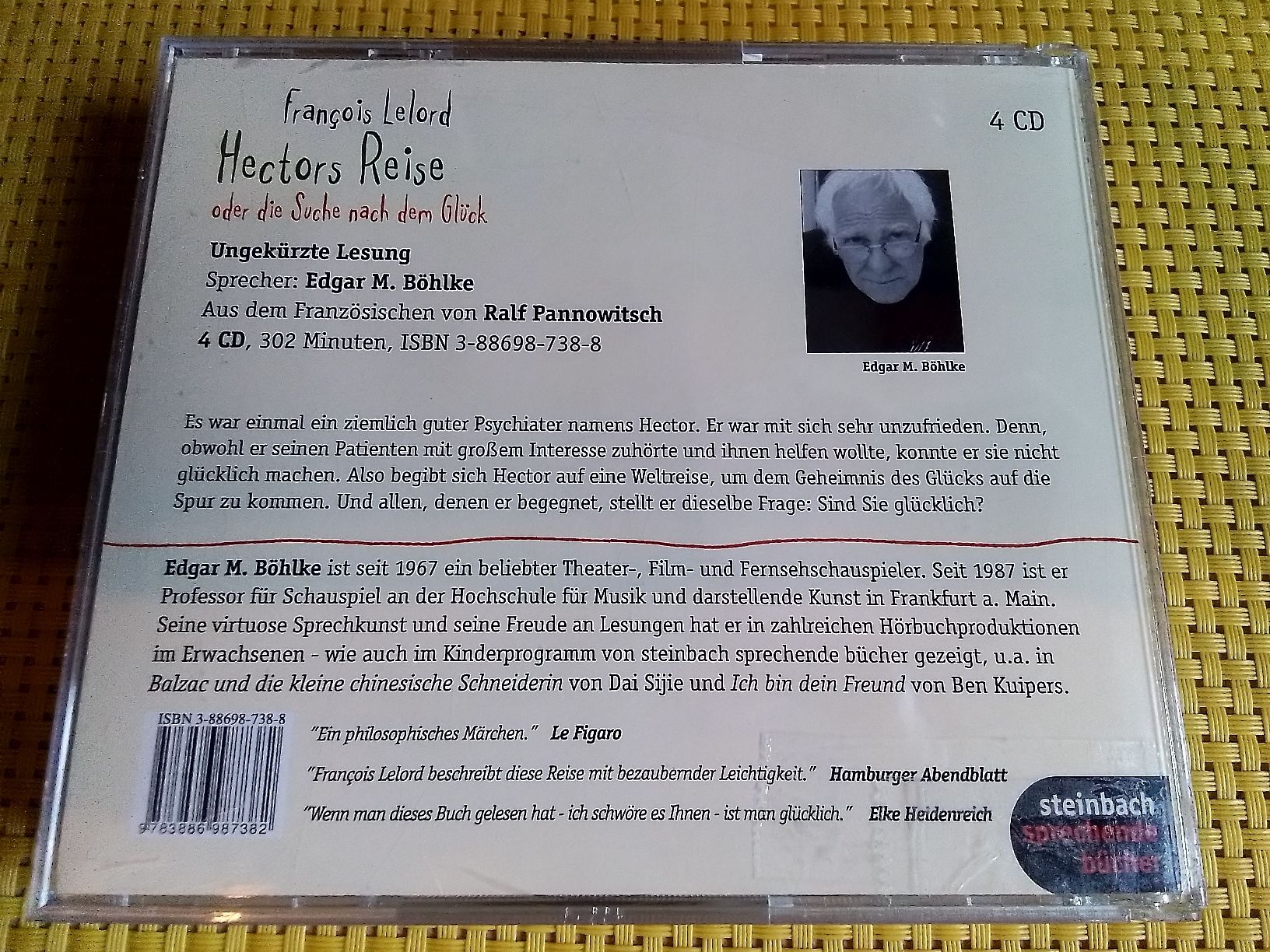 Hörbücher: 4 CD - Hectors Reise oder die Suche nach dem Glück – Gebraucht aus Rebstein von Buchsi03 1