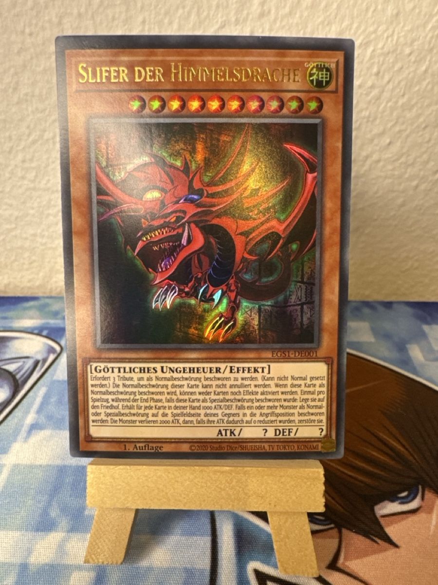 Yu-Gi-Oh! Slifer Der Himmelsdrache / EGS1 / Ultra rare 🇩🇪 (Gebraucht ...