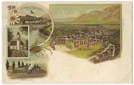 Gruss  aus  BUCHS.   (St. Gallen)