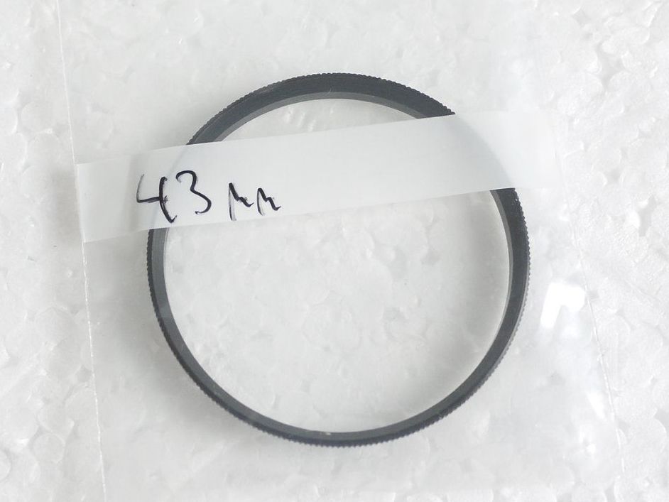 Filtri: 43mm Filterringhalter / Anneau support filtre. – Nuovo (secondo la descrizione) da Egg b. Zürich venduto da JCB