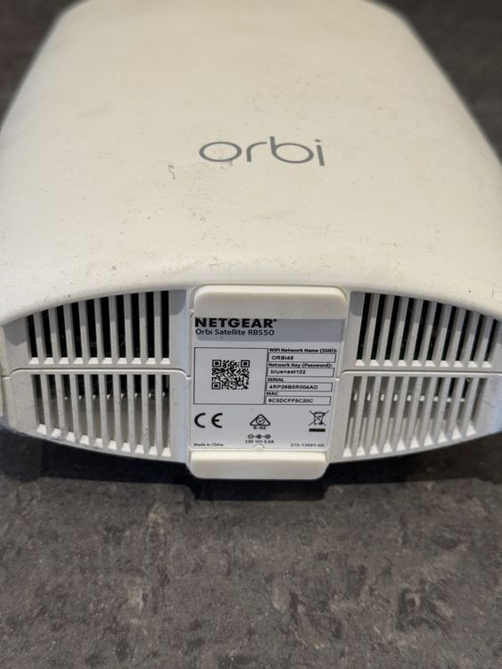 Netgear Orbi Satellite RBS50 WiFi Mesh System Unit Only (Gebraucht) in ...