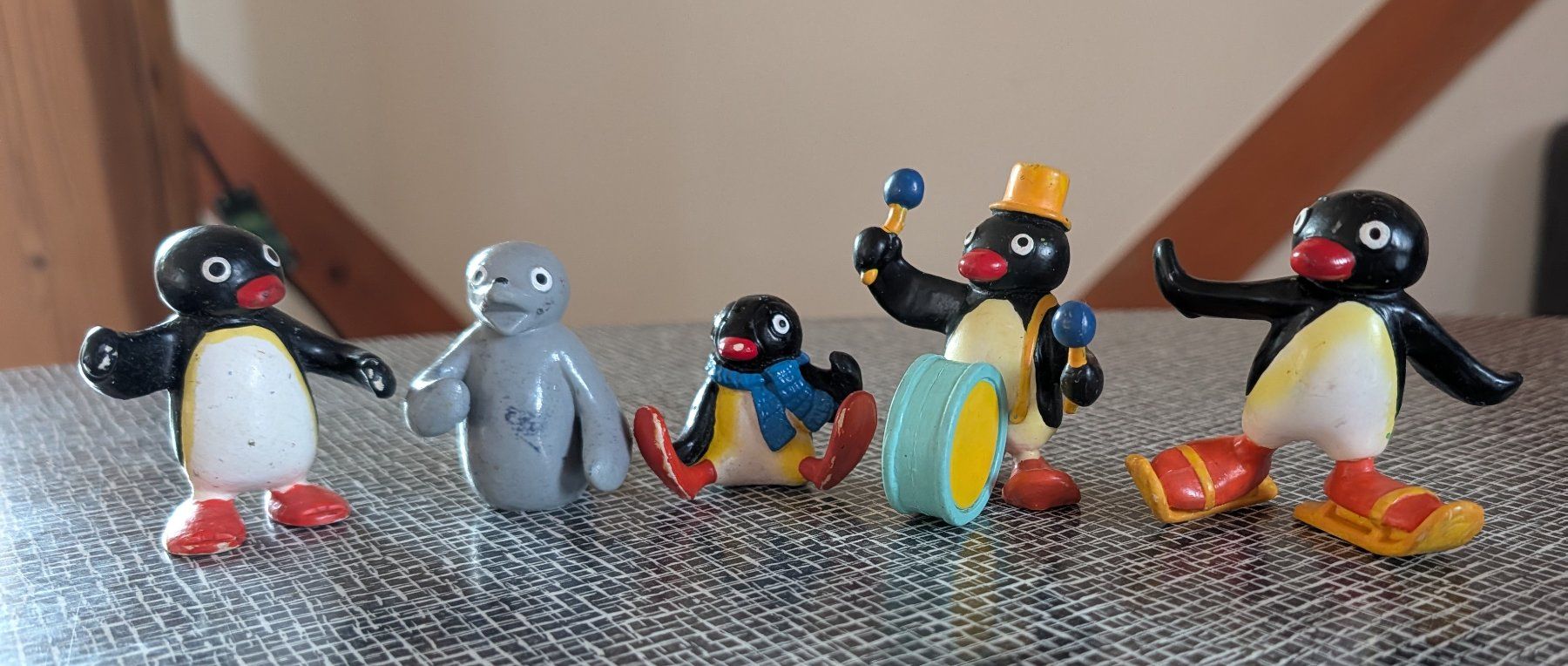 Bullyland Statuette: 5 Pingu Bullyland Figuren – Usato da Nänikon venduto da Haexli_70