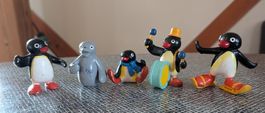 5 Pingu Bullyland Figuren