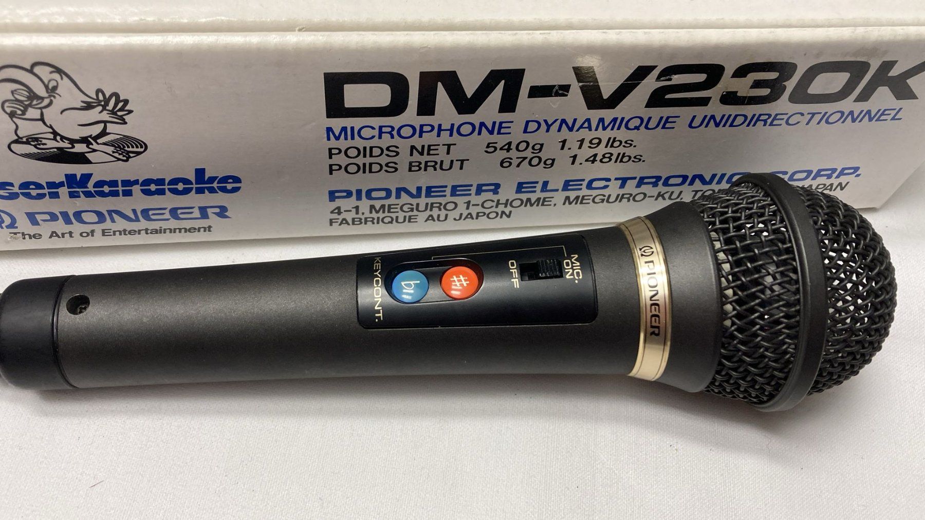 Pioneer Microfoni: Mikrofon Pioneer DM-V230K – Usato da Dietikon venduto da Rima57 4