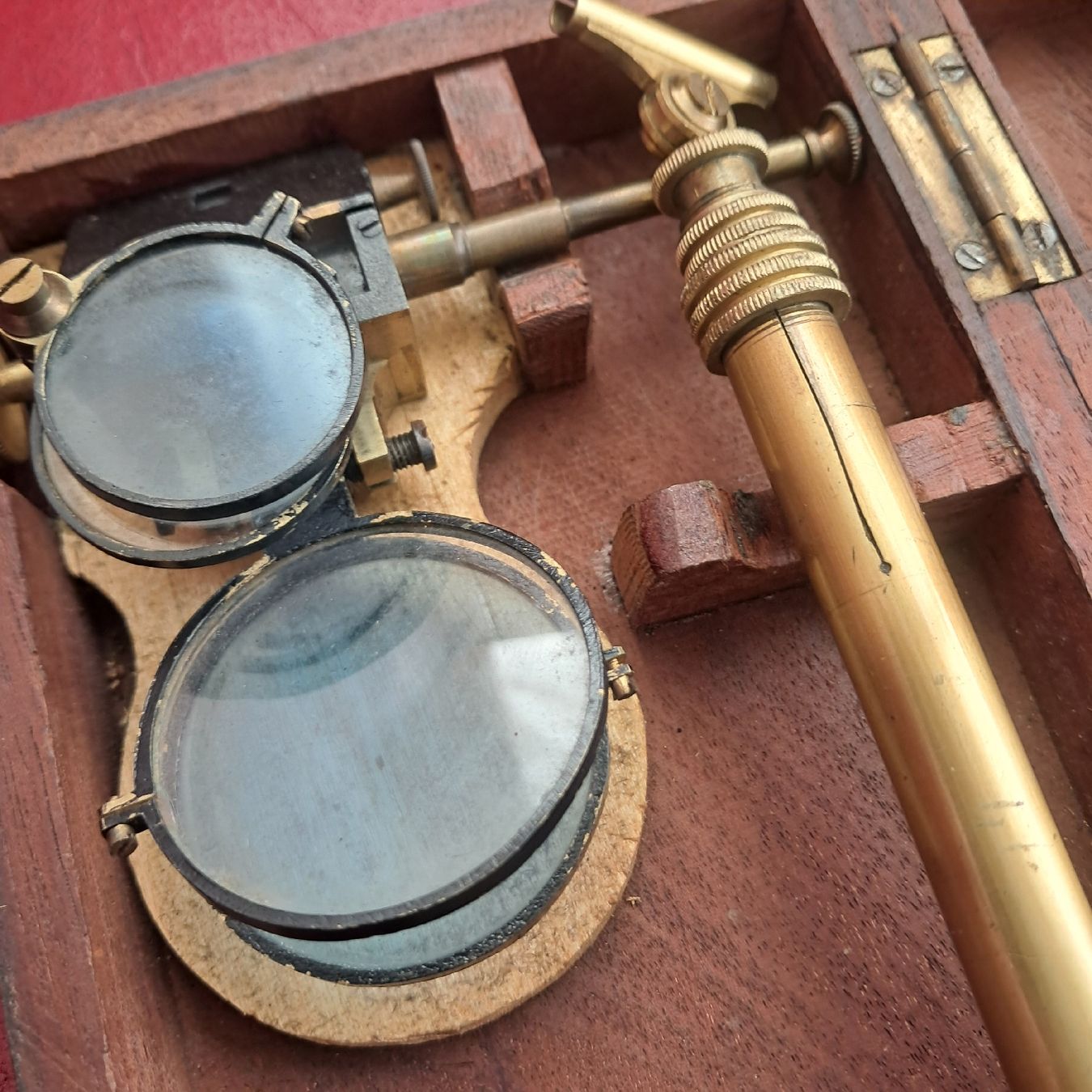 Misurare: Messinstrument mit Holzkoffer Messing antik gebraucht 1830?? – Usato da Dietikon venduto da una_y6wy 2