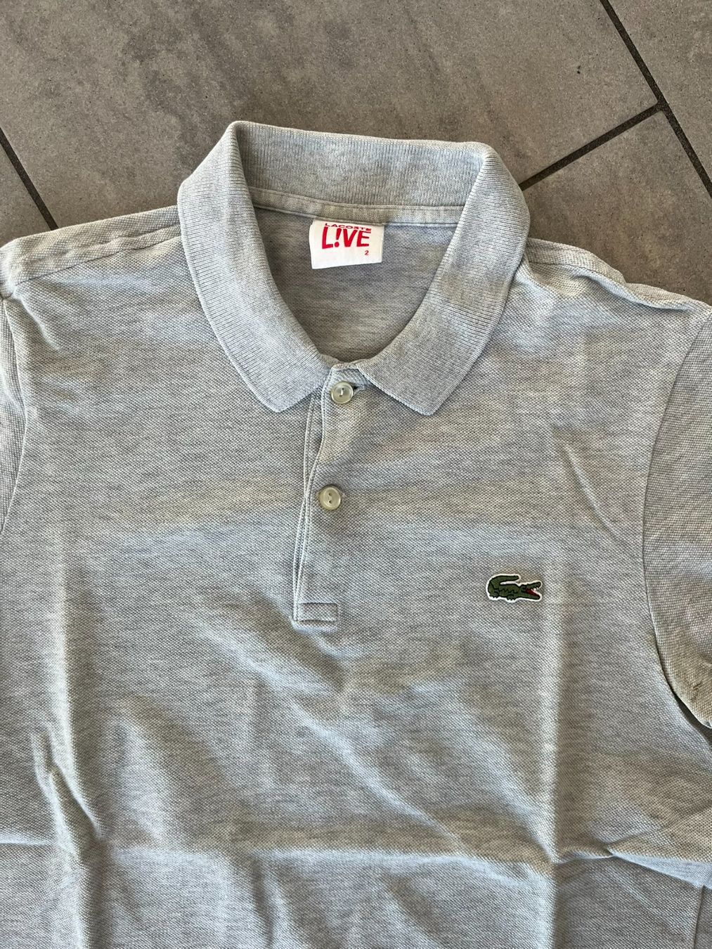 Lacoste Polo-Shirts: LACOSTE Poloshirt Grau – Gebraucht aus Otelfingen von Denis_ZH 2