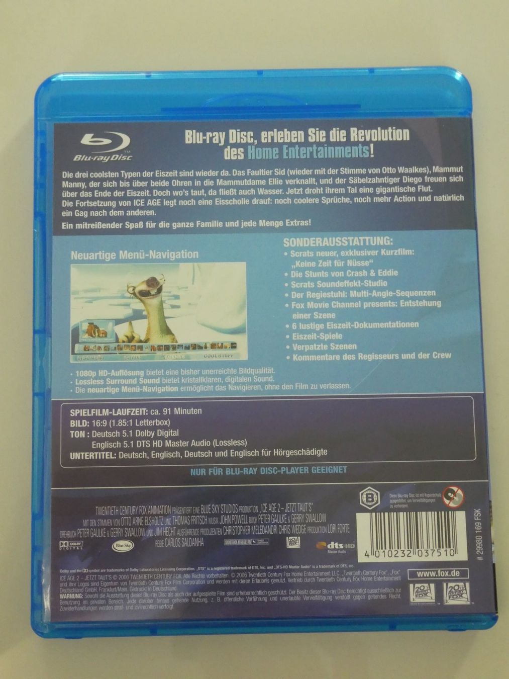 Alle DVDs: DVD Blu Ray / Ice Age 2 - Jetzt taut's – Gebraucht aus Uznach von binmaley 1