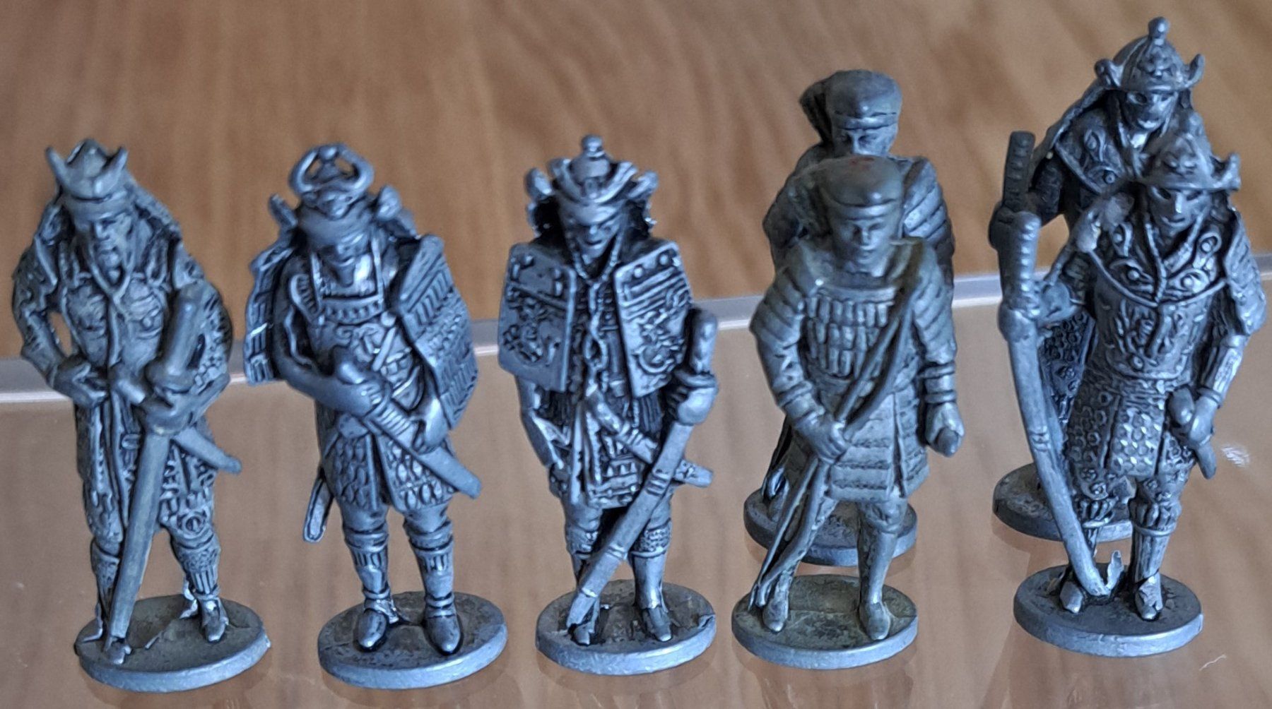 Statuette: 7x Samurai 1150-1600 / 1977 Eisen – Usato da Tenniken venduto da mik_6mxg