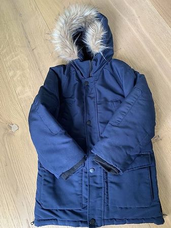Winterjacke dunkelblau 122/128