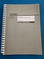 Studer A 820 Provisorische Bedienungsanleitung