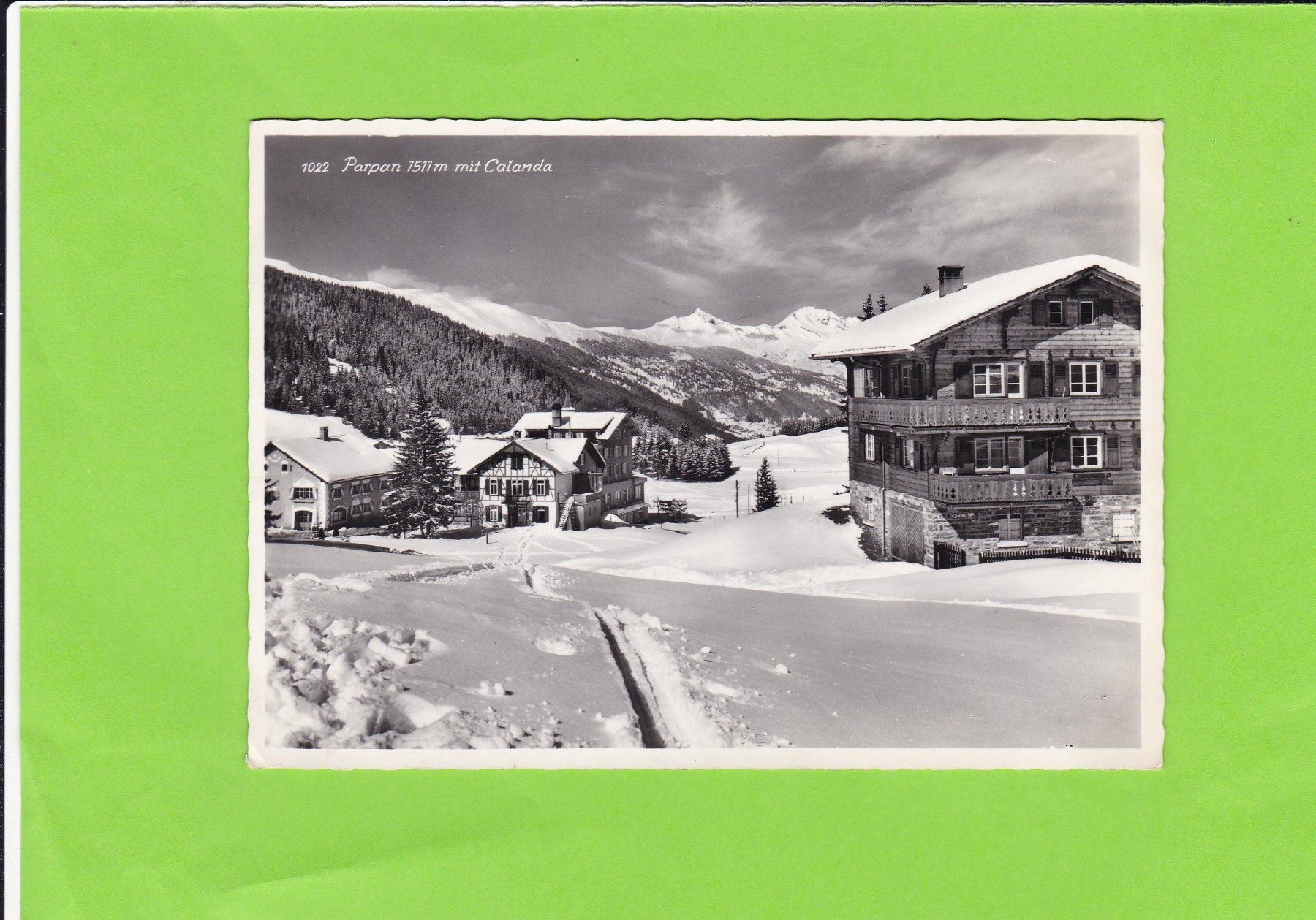 Ansichtskarten: Parpan-Winter – Gebraucht aus St. Peterzell von neckertal