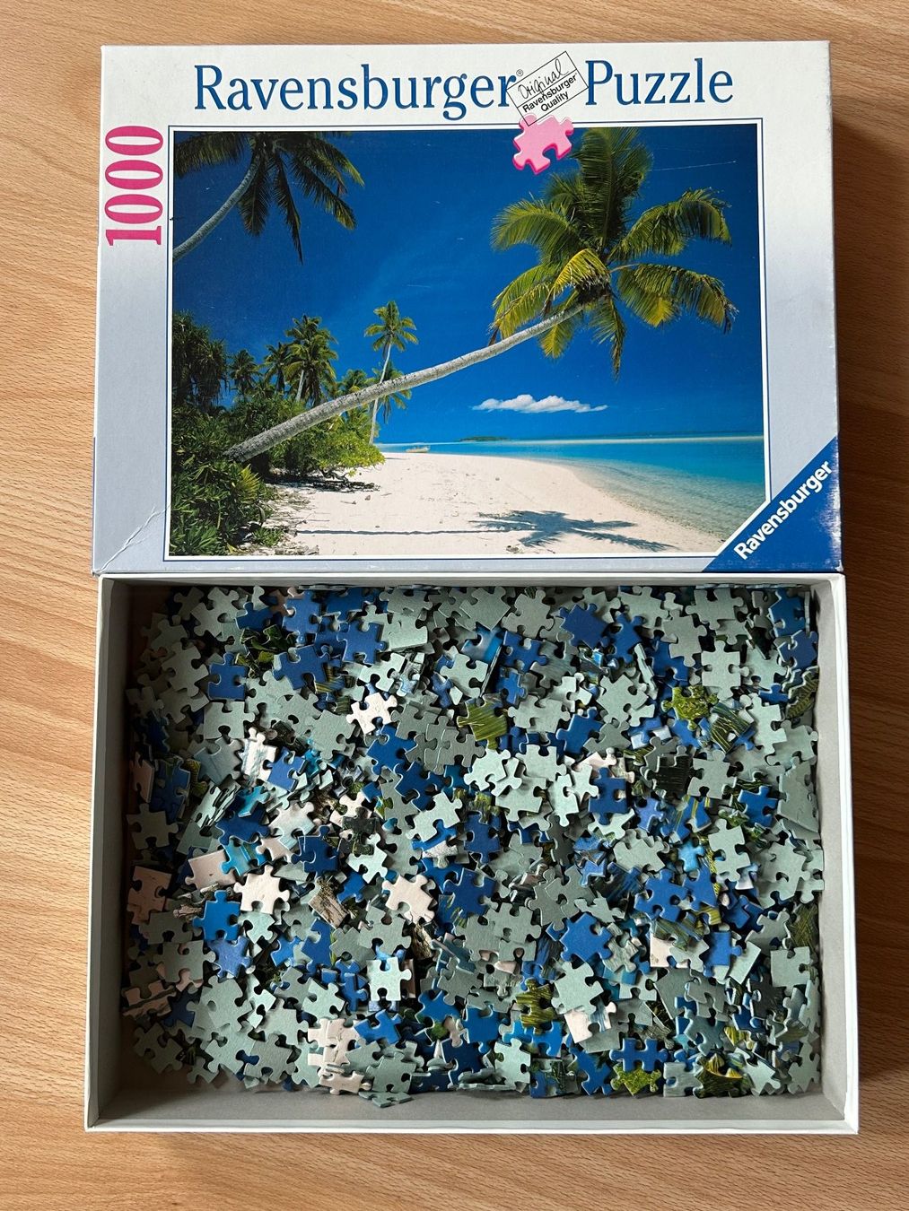 Ravensburger Puzzles: Ravensburger Puzzle 1000 Teile Palmenstrand – Gebraucht aus Muri b. Bern von araucaria 4