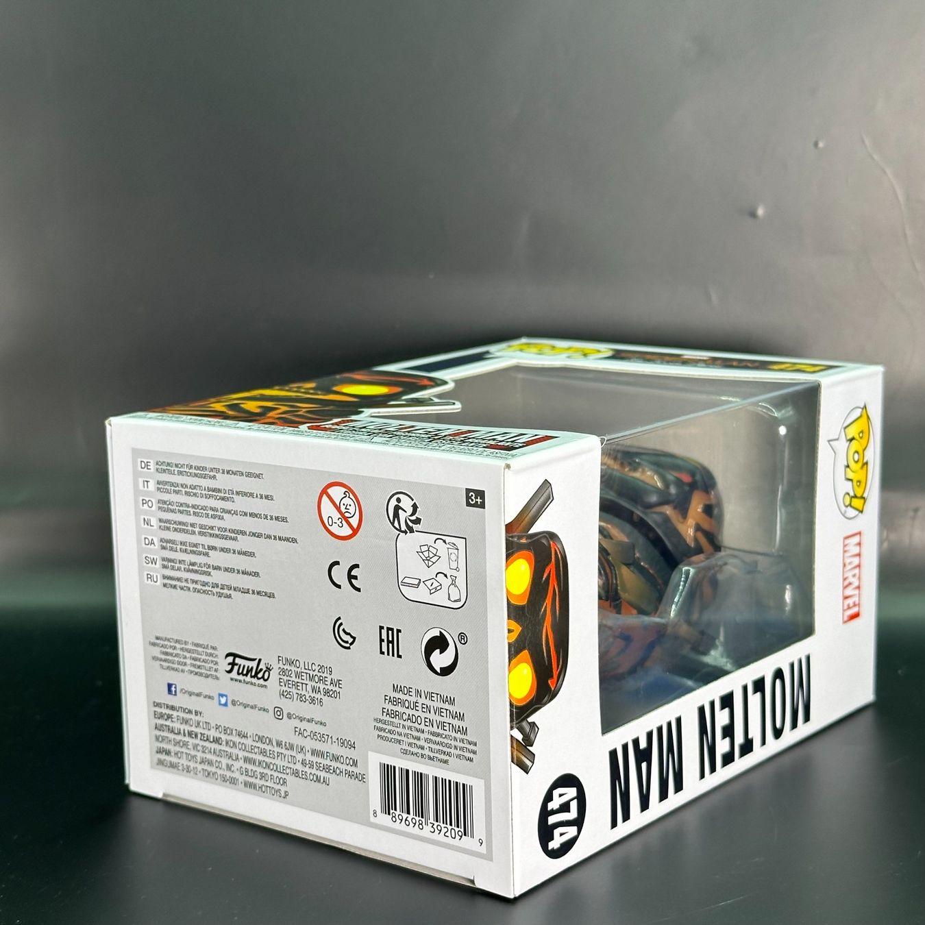 Funko Statuette: Funko Pop Marvel Molten Man 474 – Usato da Düdingen venduto da Nerdworld 3